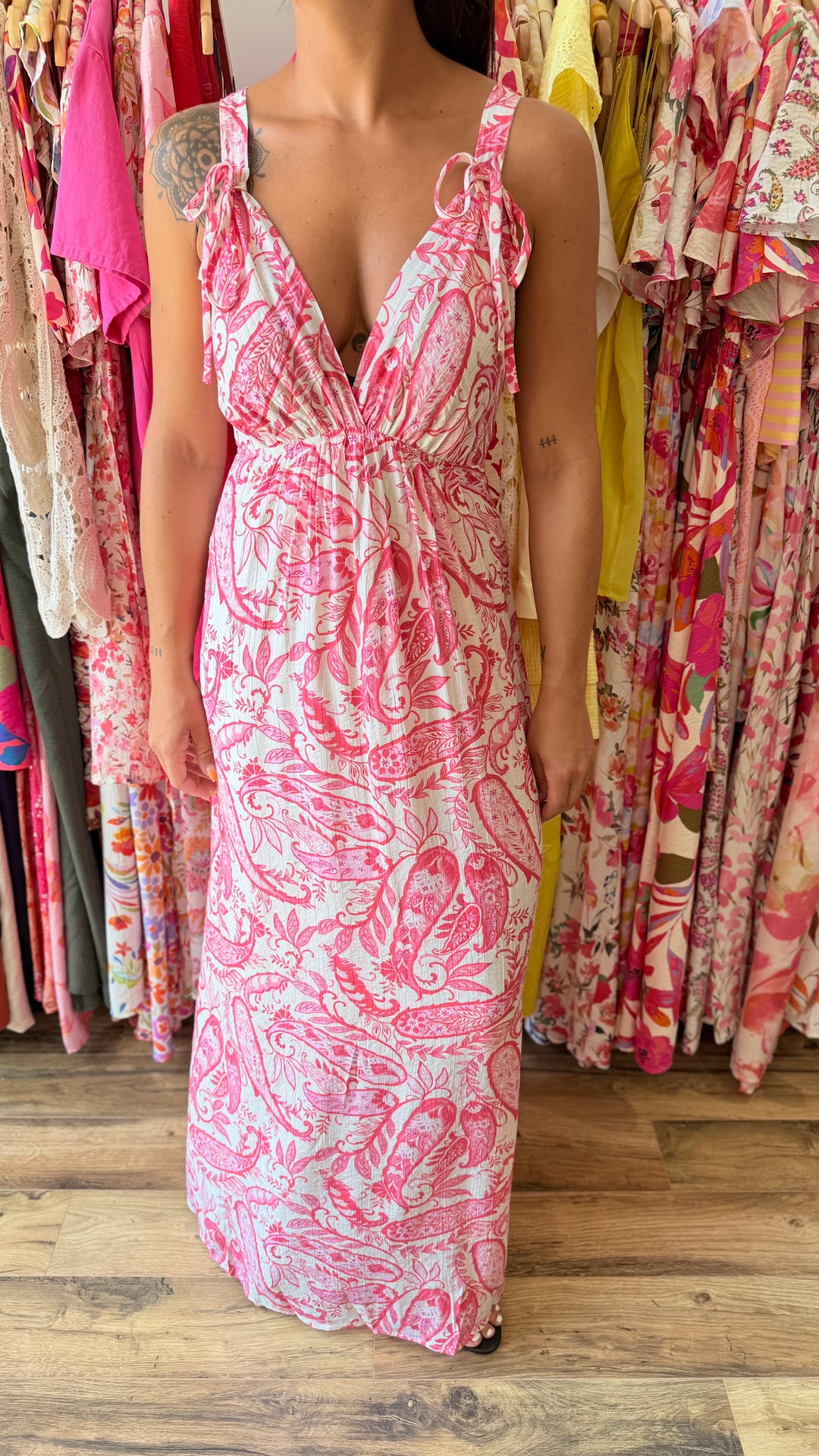 Robe longue Nael CURVY