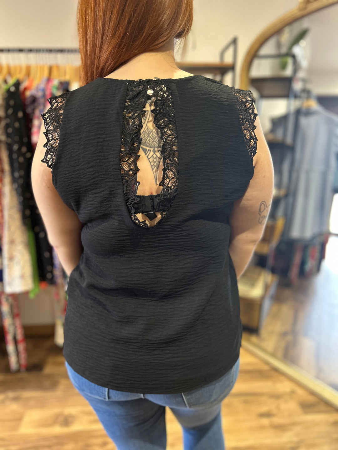 Blouse Milla Noir CURVY