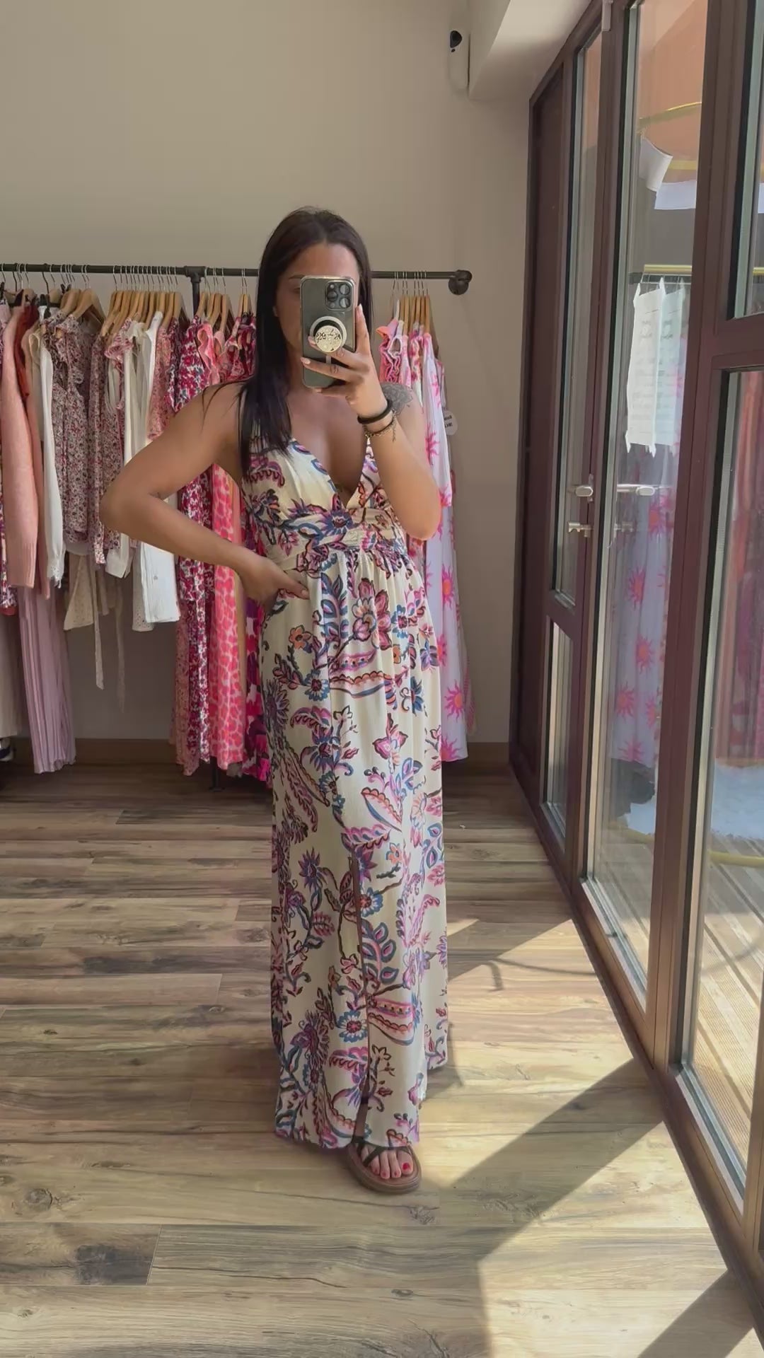 Robe longue Rachel CURVY