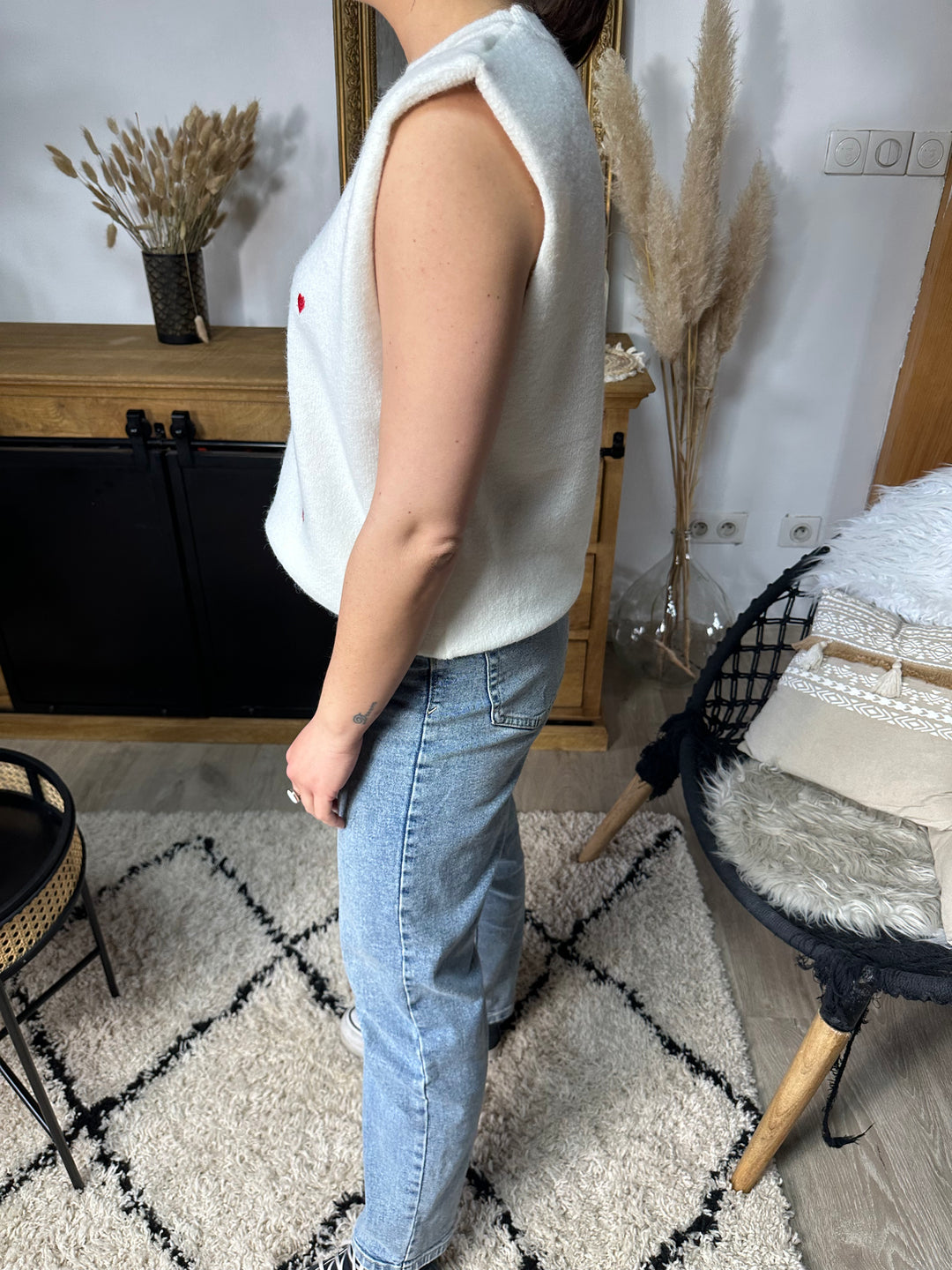 Pull sans manches Zao